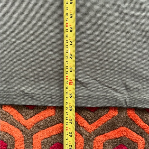 MAKE OFFER! Lacoste Men's Two-Tone Green Polo Basebally style Men's sz 3 or Sm - Picture 8 of 8